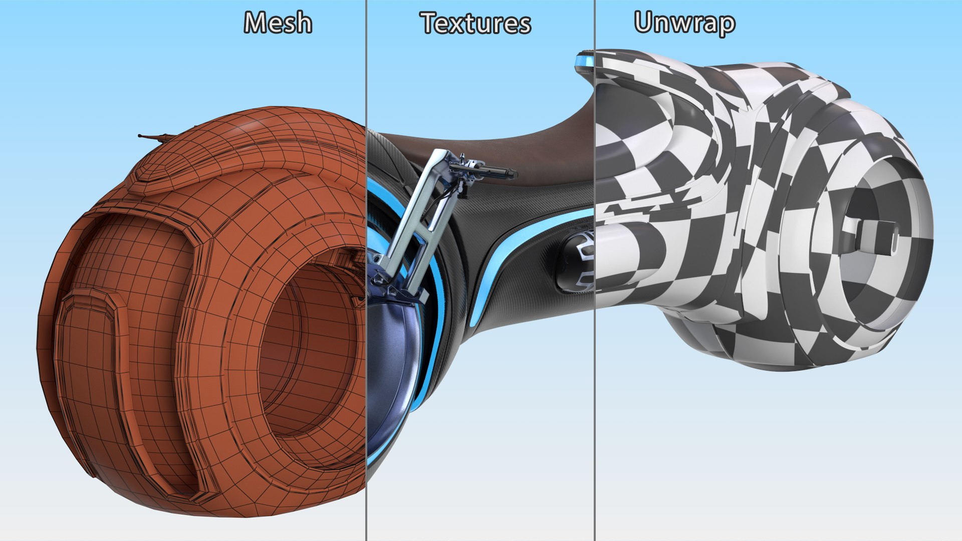 3D Futuristic Motorcycle https://p.turbosquid.com/ts-thumb/ID/4xQWzA/1E/futuristicmotorcycle3dsmodel014/jpg/1718001395/1920x1080/fit_q87/105c76d84fdc9e95c8892c99bc2f70e649de016c/futuristicmotorcycle3dsmodel014.jpg