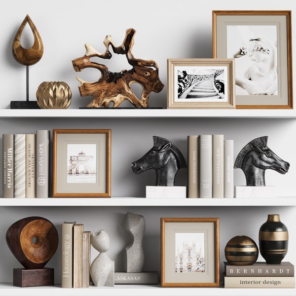 3D decor set model - TurboSquid 1650405