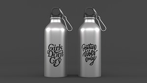 Water Bottle 3D