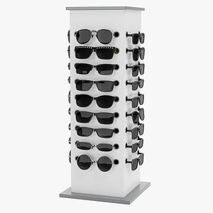 Sunglasses on Stand 01