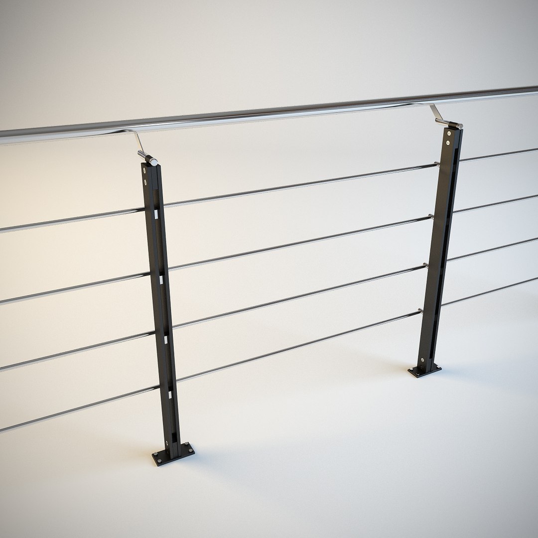 3ds Max Pack 6 Railing