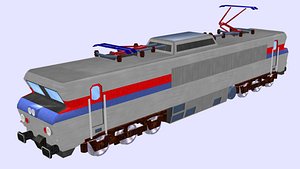 cc 21000 electric locomotive 3D model