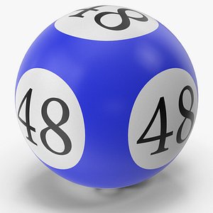 Bingo Ball 48 model