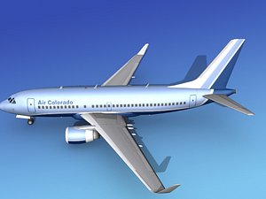 3d model boeing 737-700 737 737-700er