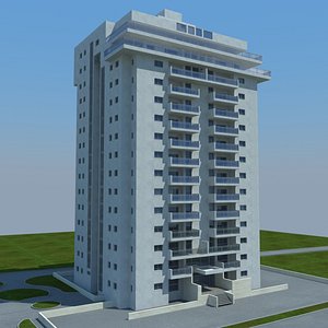 3d buildings 1 model