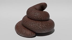 3D Poop model