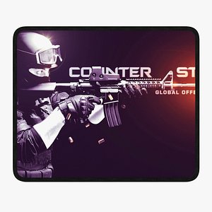 mouse pad 360x300 mm 3D model