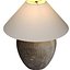 Lampe de chevet en céramique européenne de style scandinave, modèle 3D
