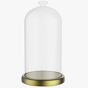 glass dome 3d model