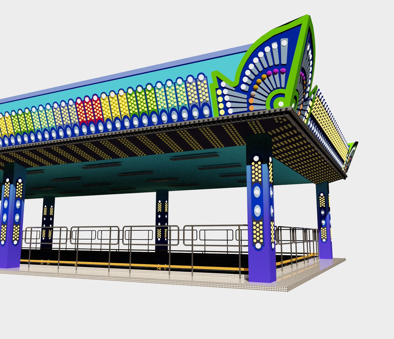 Amusement Authority: Verbolten 3D CAD Model