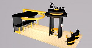 exhibition expo stand 3D