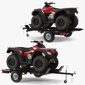 Trailer with ATV