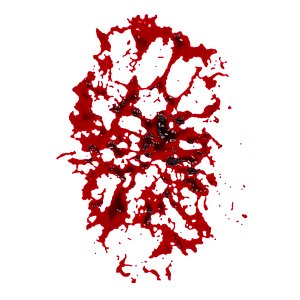 3D blood stain 6 model