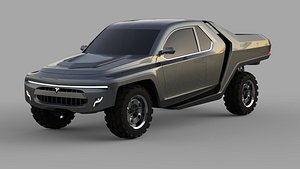 Generic new truck concept pickup