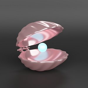 3D Clam Shell Pearl Animation Model - TurboSquid 1545779