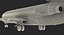 Boeing 727-200F Rigged 3D Model