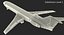 Boeing 727-200F Rigged 3D Model