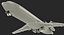 Boeing 727-200F Rigged 3D Model