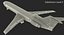 Boeing 727-200F Rigged 3D Model