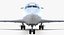 Boeing 727-200F Rigged 3D Model