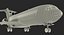 Boeing 727-200F Rigged 3D Model
