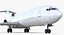 Boeing 727-200F Rigged 3D Model