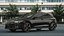 Coche compacto turbo hatchback negro modificado