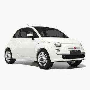 3D Fiat 500