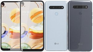 3D realistic lg k61 titan model