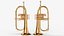 Flugelhorn 세 가지 유형의 재료 황동 구리 및 은