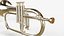 Flugelhorn 세 가지 유형의 재료 황동 구리 및 은