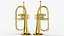 Flugelhorn 세 가지 유형의 재료 황동 구리 및 은