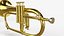 Flugelhorn 세 가지 유형의 재료 황동 구리 및 은