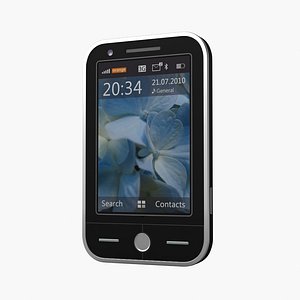 max non touch screen cell phone