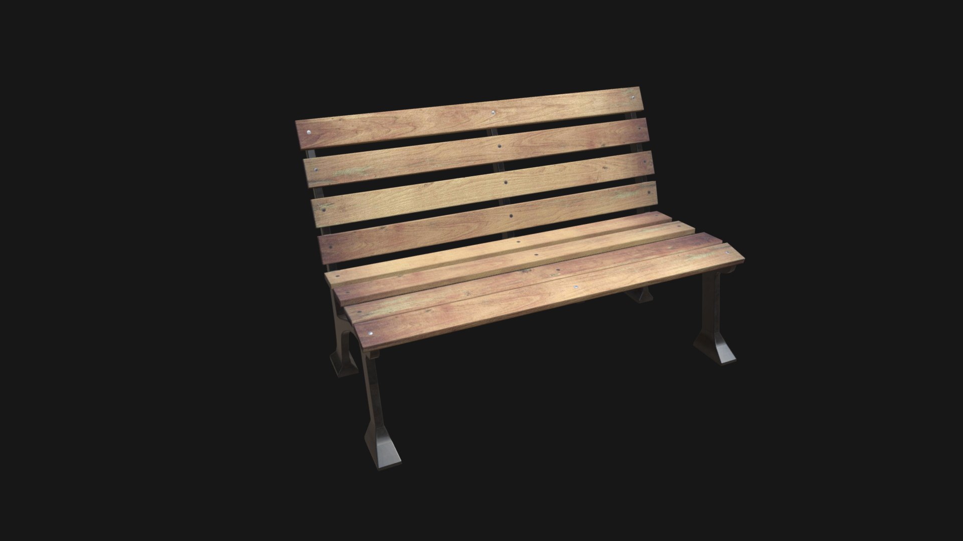Bench Model - TurboSquid 1428145