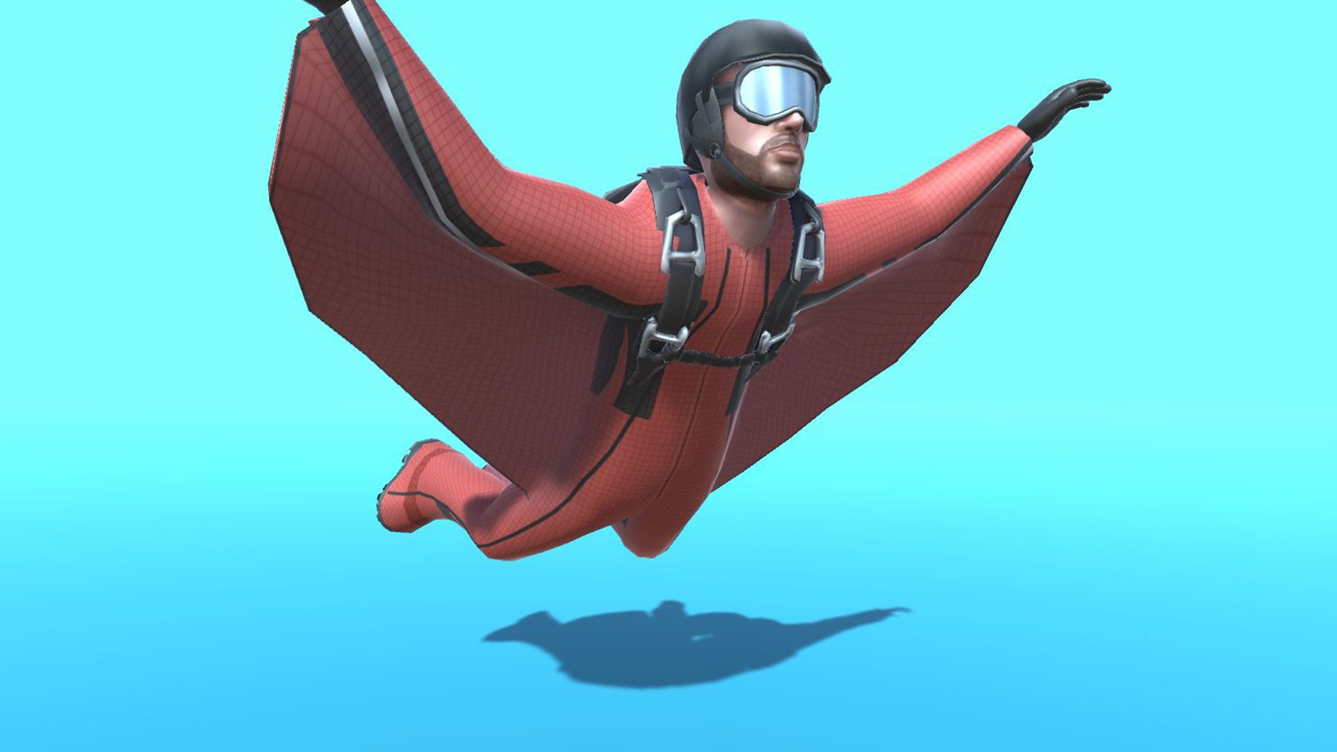 Wing Suit Animations 3D - TurboSquid 1931953