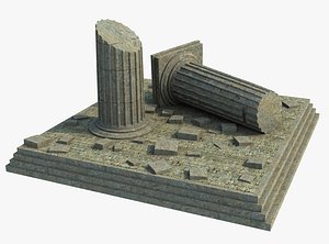 Classic Ruin Column 2