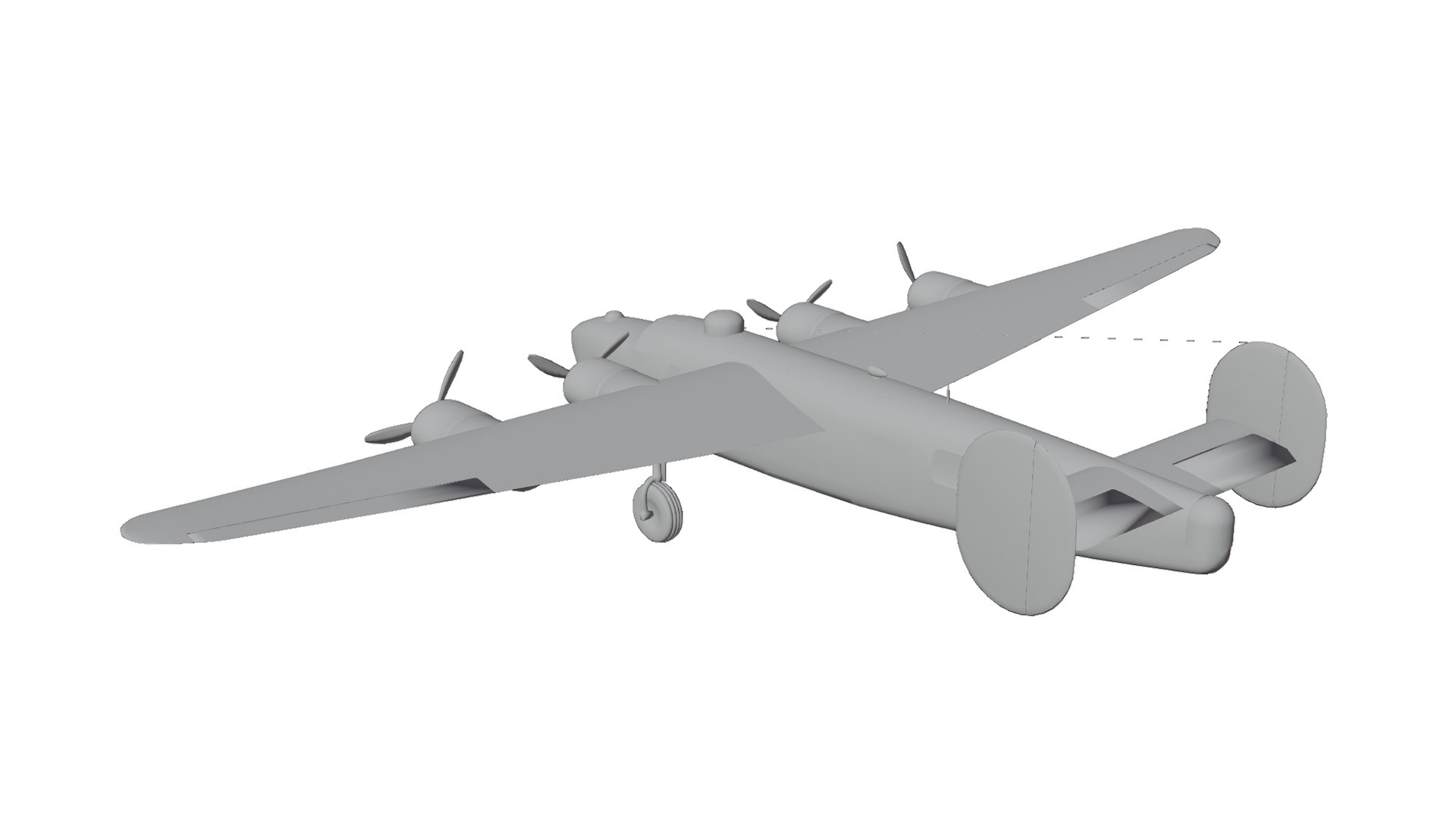 3D Model B-24-Liberator - TurboSquid 2130929