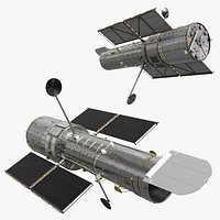 KH-11 Kennan Reconnaissance Satellite Silver