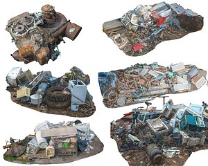 3D Scrap Yard &amp; Junk Pack