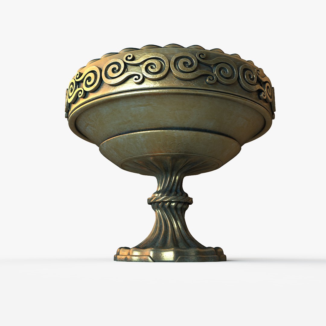 3d Model Bowls Aztec