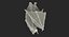 hanging bat fur 3d model