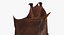 hanging bat fur 3d model