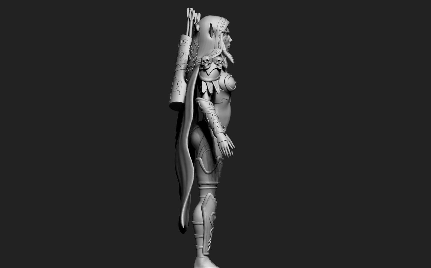 3d Zbrush Sculpting Model
