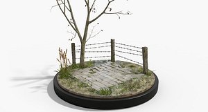 Outdoor Diorama Scene