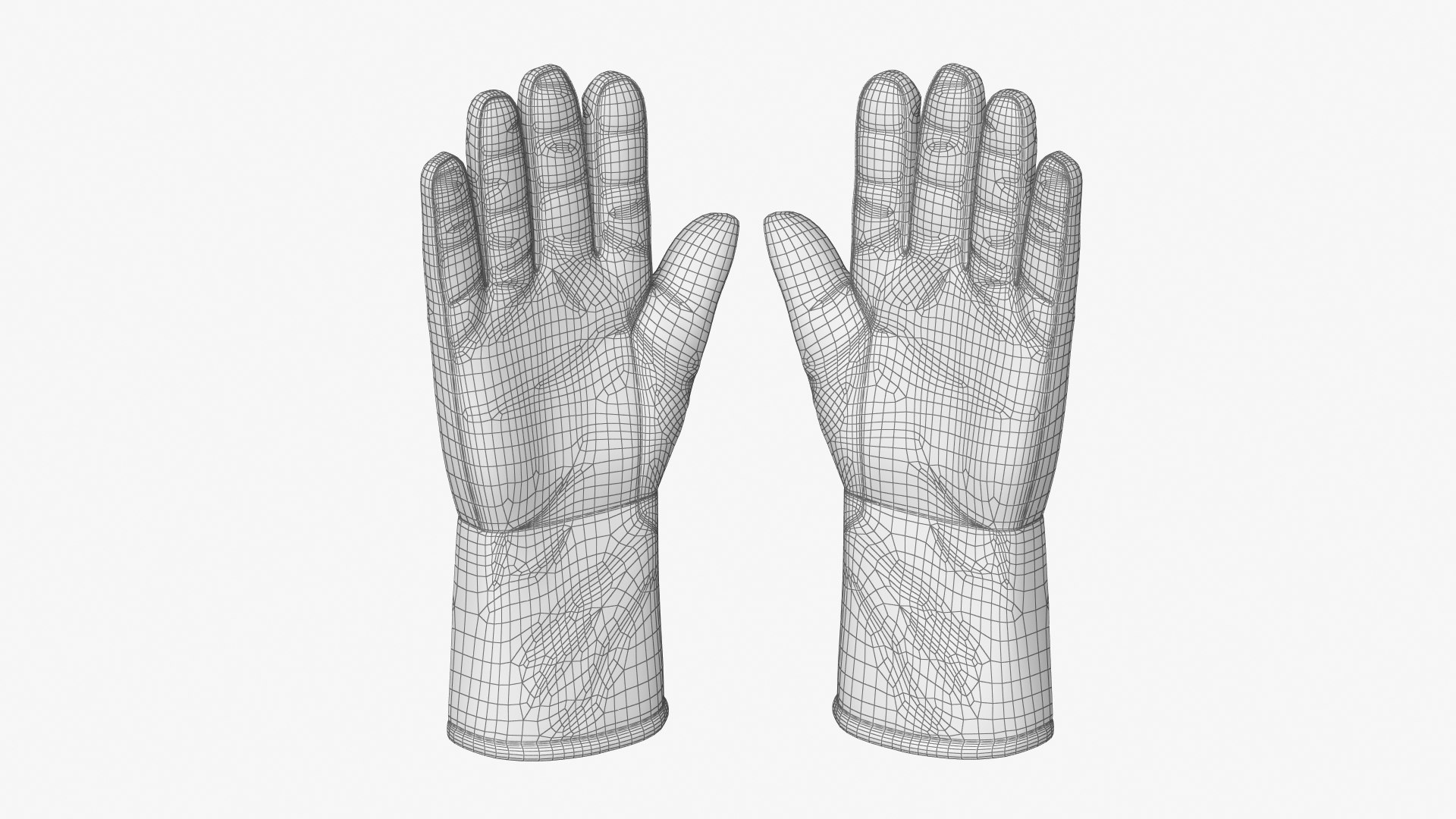 3D Model Cryo Gloves V2 TurboSquid 2095423