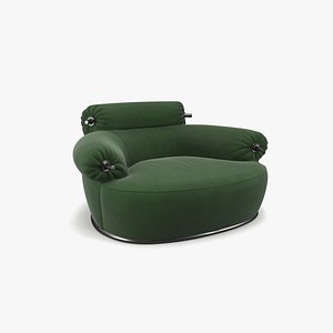 Azucena Toro Single Sofa 3D model