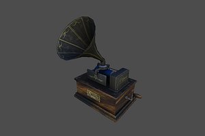 3dsmax phonograph