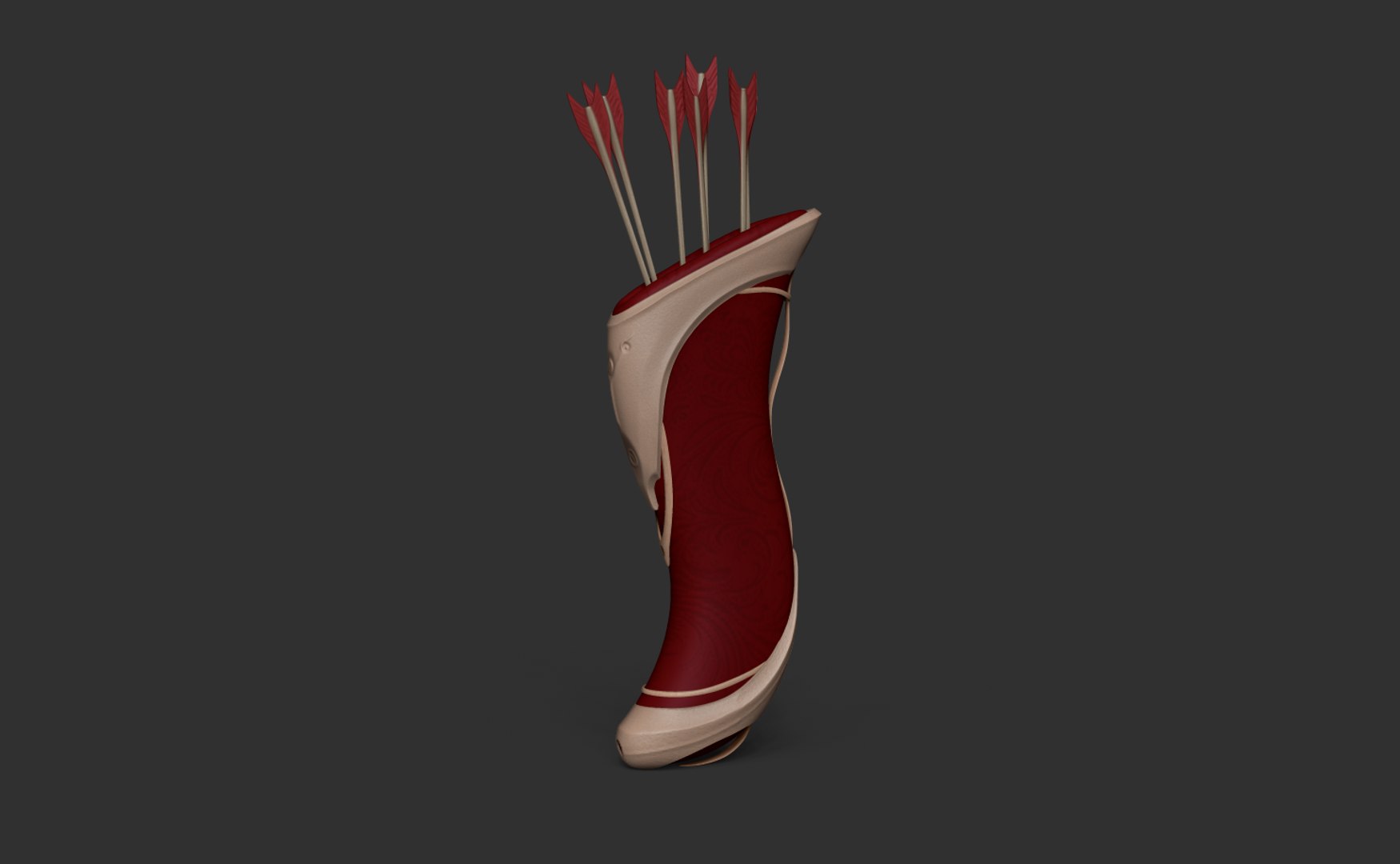 3D medieval fantasy quiver archers model - TurboSquid 1571910