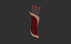 3D medieval fantasy quiver archers model